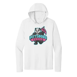 Pittsboro Pandas UV Performance Long Sleeve Hooded Tee