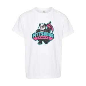 Pittsboro Panda Logo Youth T-Shirt