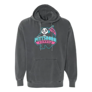 Pittsboro Panda Logo Adult Hoodie
