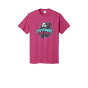 Pittsboro Panda Logo Adult T-Shirt