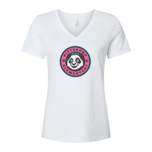 Pittsboro Logo Ladies V-Neck