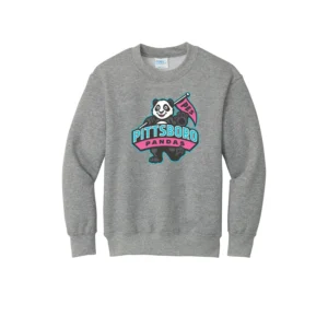Pittsboro Panda Logo Youth Sweatshirt