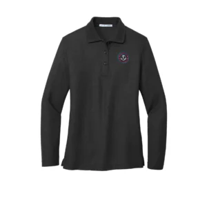 Pittsboro Embroidery Ladies Long Sleeve Polo