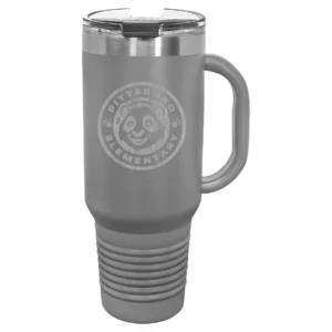 Pittsboro Laser Logo Drinkware
