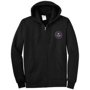 Pittsboro Embroidery Tall Full Zip Hoodie