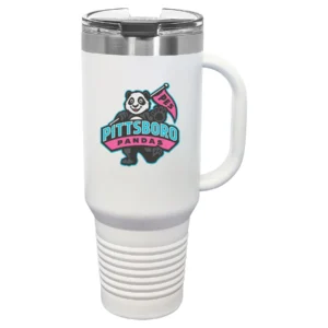 Pittsboro Panda Logo Drinkware