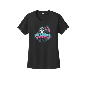 Pittsboro Panda Logo Ladies T-Shirt