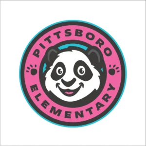 Pittsboro Logo Decal and Magnet